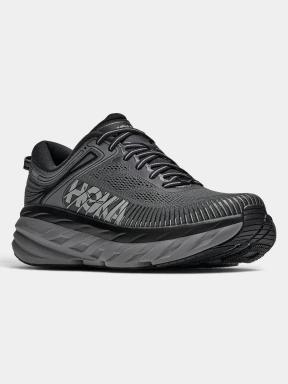 pantofi pentru alergat pe asfalt pt. barbati Hoka Bondi 7 negru 1