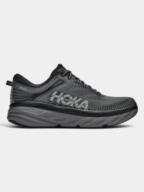pantofi pentru alergat pe asfalt pt. barbati Hoka Bondi 7 negru 3