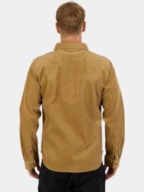 camasa cu maneci lungi pt. barbati Fundango Oregon Corduroy Shirt galben 3