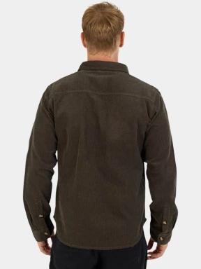 camasa cu maneci lungi pt. barbati Fundango Oregon Corduroy Shirt verde 3
