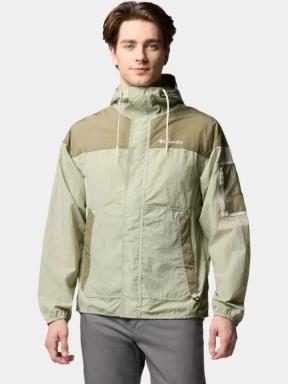 geaca de vant pt. barbati Columbia Challenger II Windbreaker verde deschis 1