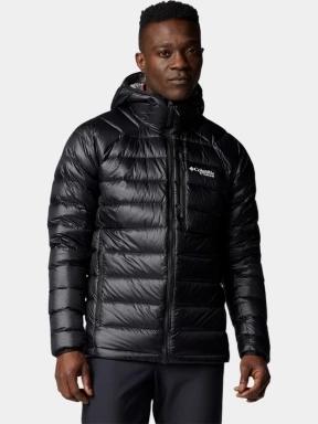 jacheta de primavara pt. barbati Columbia Arctic Crest Down Hooded Jacket negru 1
