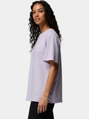 tricou cu maneci scurte pt. femei Columbia Rolling Bend Graphic Oversized Tee violet 3