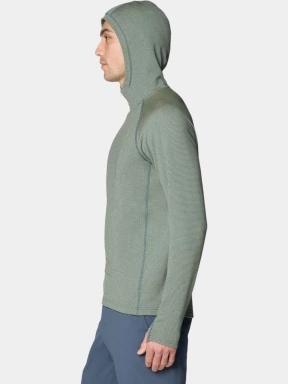 pulover cu gluga pt. barbati Mountain Hardwear Crater Lake™ Heavyweight Half Zip Hoody verde 3