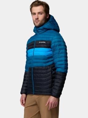 geaca matlasata de tranzitie pt. barbati Columbia Powder Pass Hooded Jacket albastru 3