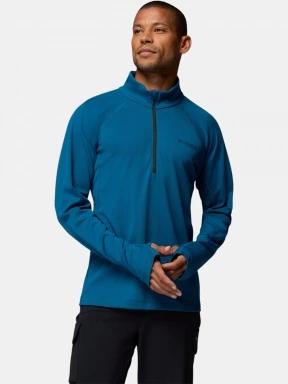 pulover polar pt. barbati Columbia DriVenture Half Zip albastru 1