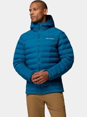 geaca matlasata de tranzitie pt. barbati Columbia Terwilliger Trail Heat Seal Hooded Jacket albastru 1
