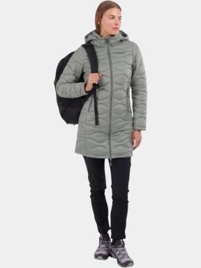 geaca matlasata de tranzitie pt. femei Fundango Nordwave Long Jacket verde 1