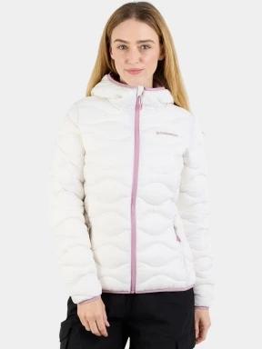 geaca matlasata de tranzitie pt. femei Fundango Vinke Padded Jacket alb 1