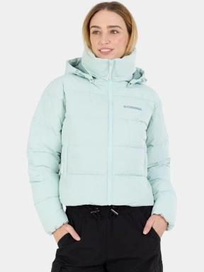 geaca matlasata de tranzitie pt. femei Fundango Amber Cropped Jacket verde 1