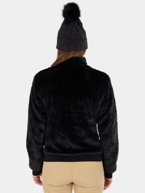 strat intermediar hibrid pt. femei Fundango Marigold Shearling Jacket negru 3
