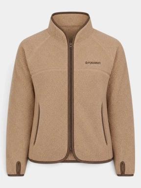 pulover polar pt. femei Fundango Roselake Pile Jacket nisip 1