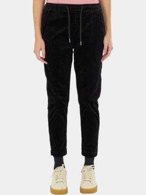 pantaloni lungi pt. femei Fundango Lorna Corduroy Pants negru 1