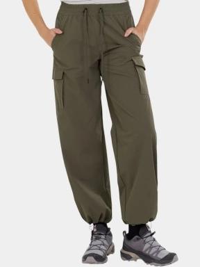 pantaloni de trening pt. femei Fundango Nova Cargo Pants verde 1