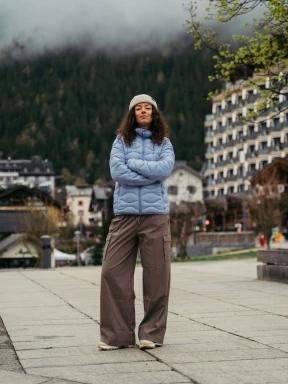pantaloni de trening pt. femei Fundango Nova Cargo Pants maro 1