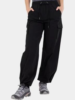 pantaloni de trening pt. femei Fundango Nova Cargo Pants negru 1