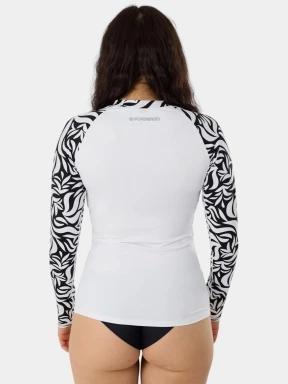 lycra cu maneci lungi pt. femei Fundango Joyce Long Sleeve Rashguard negru 3