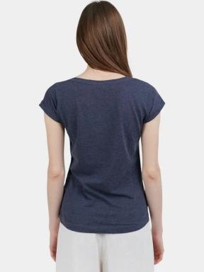 tricou cu maneci scurte pt. femei Fundango Amira T-shirt albastru inchis 3