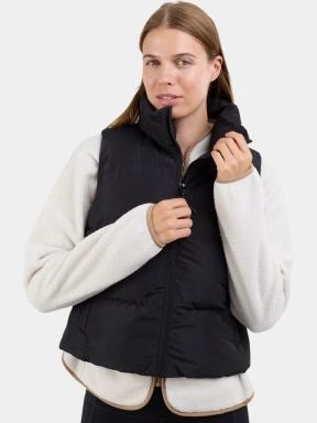 vesta pt. femei Fundango Keira Padded Vest negru 1