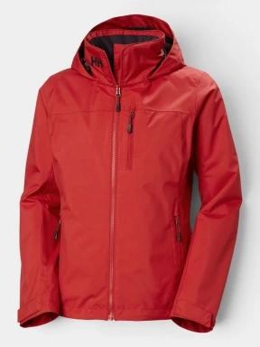 jacheta pentru navigatie pt. femei Helly Hansen W Crew Hooded Midl Jacket 2.0 rosu 1