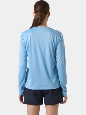 tricou cu maneci lungi, pentru sport pt. femei Helly Hansen W Hh Tech Crew Ls albastru deschis 3