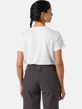 tricou pentru sport, cu maneci scurte pt. femei Helly Hansen W Hh Tech T-Shirt alb 3