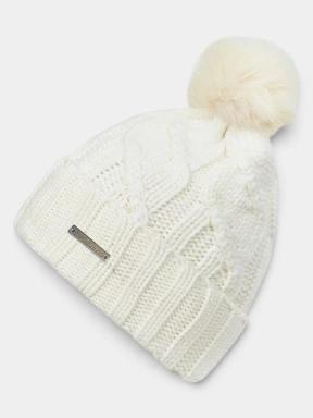 caciula tricotata pt. femei Fundango Renna II Beanie alb 1