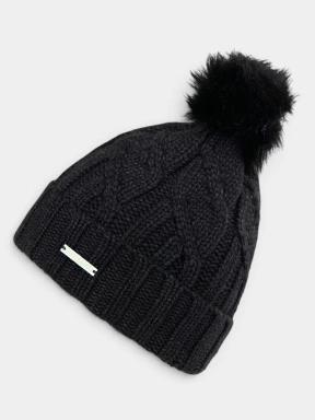 caciula tricotata pt. femei Fundango Renna II Beanie negru 1