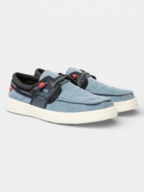 pantofi slip-on pt. barbati TBS Geoboat albastru deschis 3