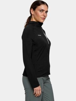 pulover polar pt. femei Mammut Aenergy Light ML Hooded Jacket negru 3