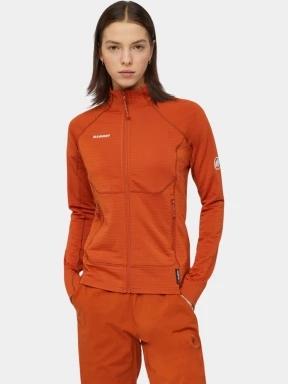 pulover polar pt. femei Mammut Taiss ML Jacket portocaliu 1