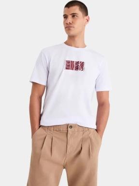 tricou cu maneci scurte pt. barbati Nautica Parrett T-Shirt alb 1