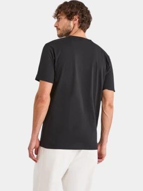 tricou cu maneci scurte pt. barbati Nautica Sassandra T-Shirt negru 3