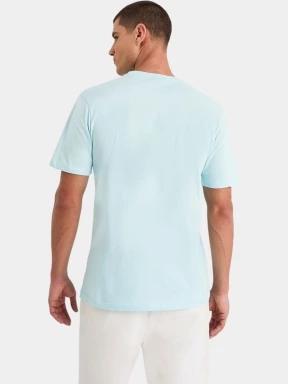 tricou cu maneci scurte pt. barbati Nautica Sassandra T-Shirt albastru deschis 3