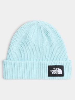 caciula tricotata The North Face Salty Lined Beanie albastru deschis 1