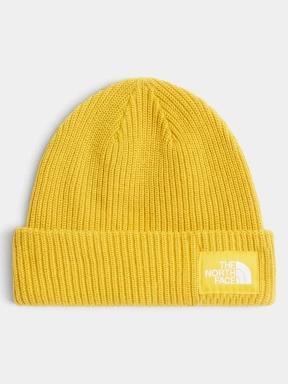 caciula tricotata The North Face Salty Lined Beanie galben 1