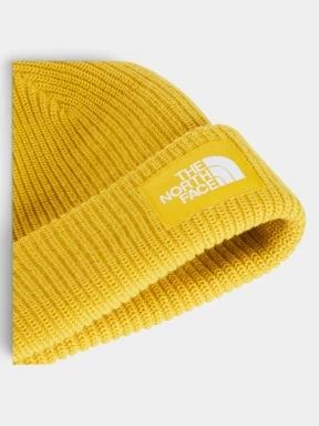 caciula tricotata The North Face Salty Lined Beanie galben 3