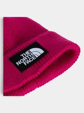 caciula tricotata The North Face Tnf Logo Box Cuffed Beanie magenta 3