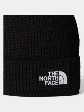 caciula tricotata The North Face Tnf Logo Box Cuffed Beanie negru 3