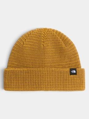 caciula tricotata The North Face Tnf Fisherman Beanie galben 1