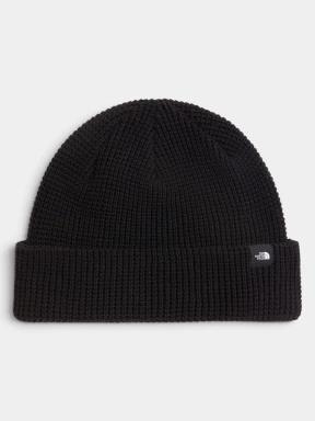 caciula tricotata The North Face Tnf Fisherman Beanie negru 1