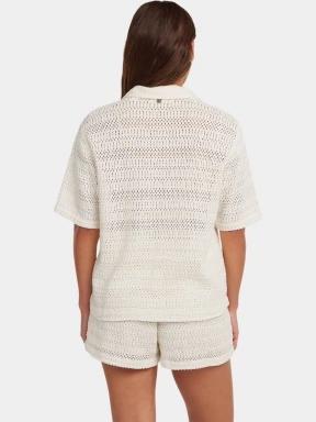 camasa cu maneci scurte pt. femei O'Neill O'Riginals Crochet Shirt nisip 3