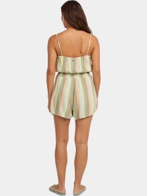 salopete pt. femei O'Neill Thin Strap Buttoned Romper verde 3