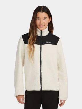 pulover polar pt. femei O'Neill Fwc'Cruz Fuzzy Fz Hyperfleece alb 1