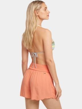 pantaloni scurti pt. femei O'Neill Johnny Smocked Waist Shorts portocaliu 3