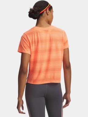 tricou pentru sport, cu maneci scurte pt. femei Under Armour UA Velociti Shortsleeve portocaliu 3