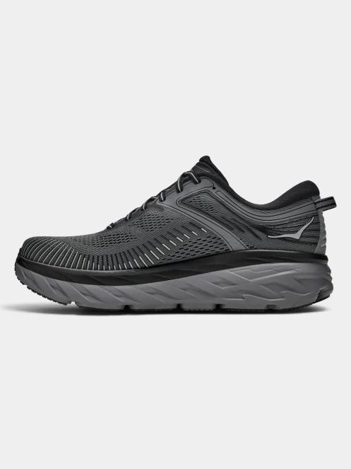 pantofi pentru alergat pe asfalt pt. barbati Hoka Bondi 7 negru 4