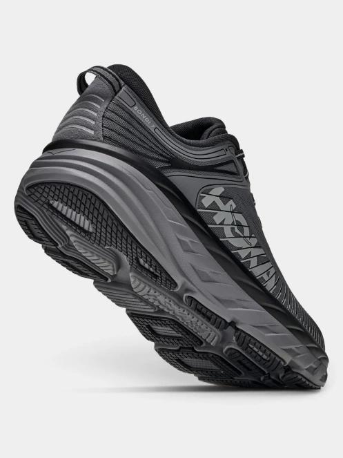 pantofi pentru alergat pe asfalt pt. barbati Hoka Bondi 7 negru 6