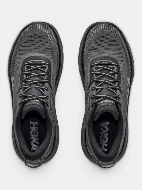 pantofi pentru alergat pe asfalt pt. barbati Hoka Bondi 7 negru 8
