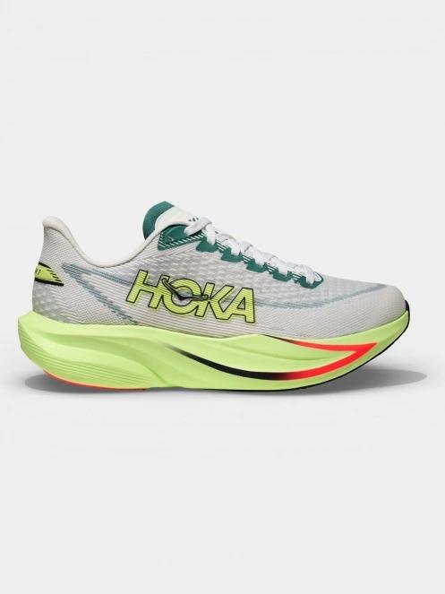 pantofi pentru alergat pe asfalt pt. barbati Hoka Mach 7 verde deschis 2